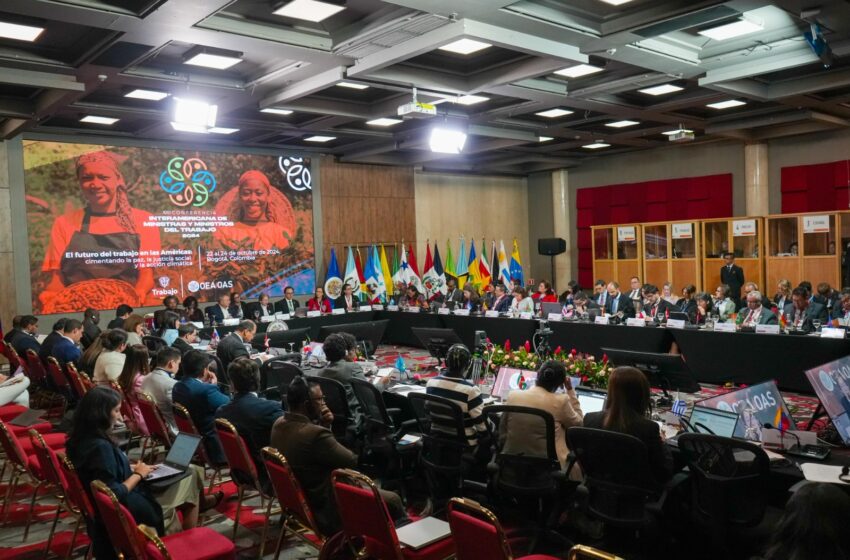  En Bogotá inició Conferencia Interamericana de los y las Ministras del Trabajo